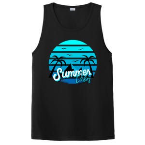 Summer Vibes Tropical Beach Vacation PosiCharge Competitor Tank