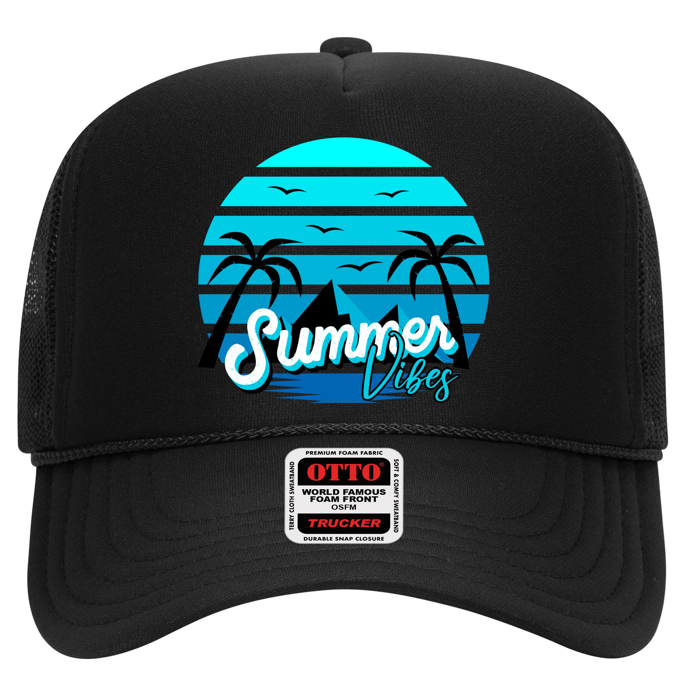Summer Vibes Tropical Beach Vacation Hat
