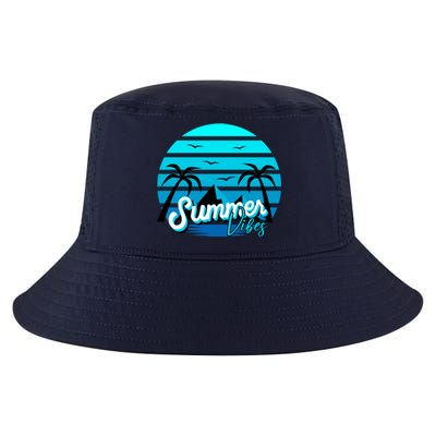 Summer Vibes Tropical Beach Vacation Cool Comfort Performance Bucket Hat