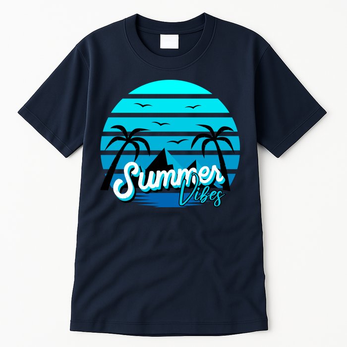 Summer Vibes Tropical Beach Vacation Tall T-Shirt