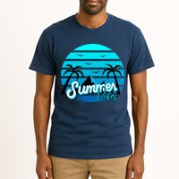 Summer Vibes Tropical Beach Vacation Tall T-Shirt