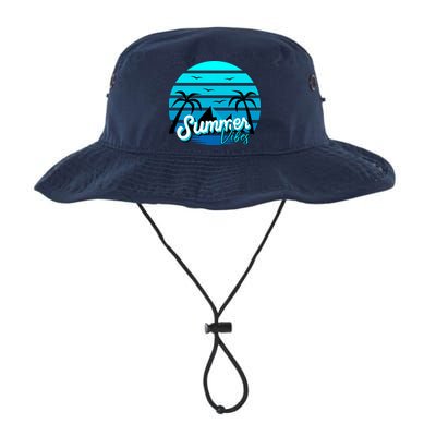 Summer Vibes Tropical Beach Vacation Bucket Hat