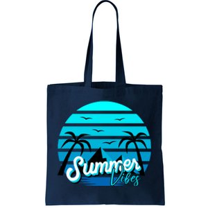 Summer Vibes Tropical Beach Vacation Tote Bag