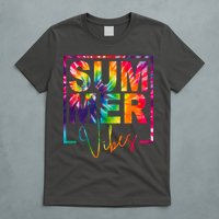Summer Vibes Tie Dye Colorful Fun T-Shirt