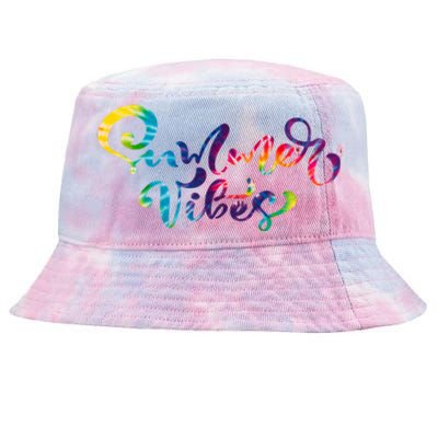 Summer Vibes Tie Dye Colorful Tie-Dyed Bucket Hat