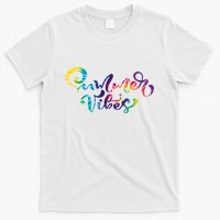 Summer Vibes Tie Dye Colorful T-Shirt