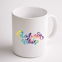 Summer Vibes Tie Dye Colorful Coffee Mug