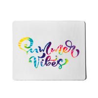 Summer Vibes Tie Dye Colorful Mousepad