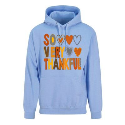 So Very Thankful Autumn Vibes Unisex Surf Hoodie