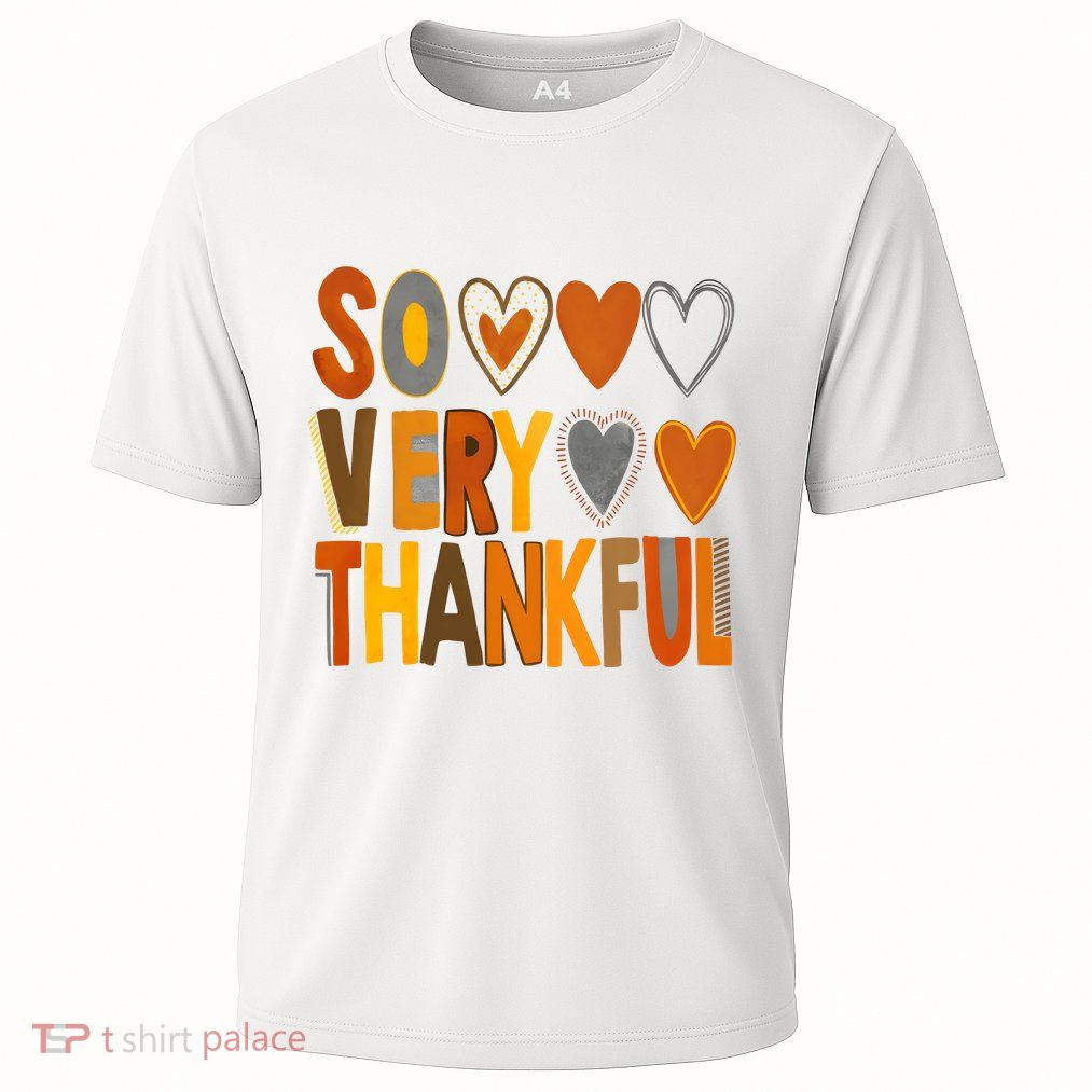 So Very Thankful Autumn Vibes Cooling Performance Crew T-Shirt