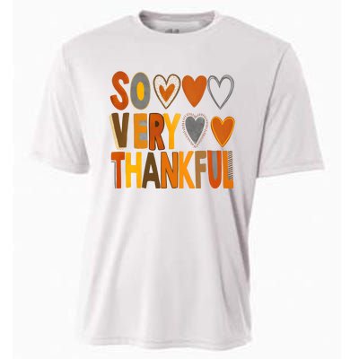 So Very Thankful Autumn Vibes Cooling Performance Crew T-Shirt