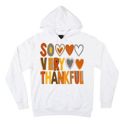 So Very Thankful Autumn Vibes Hoodie