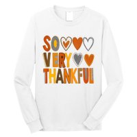 So Very Thankful Autumn Vibes Long Sleeve Shirt