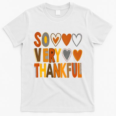 So Very Thankful Autumn Vibes T-Shirt