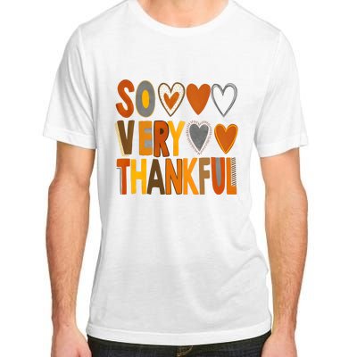 So Very Thankful Autumn Vibes Adult ChromaSoft Performance T-Shirt