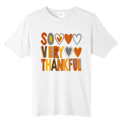 So Very Thankful Autumn Vibes Tall Fusion ChromaSoft Performance T-Shirt