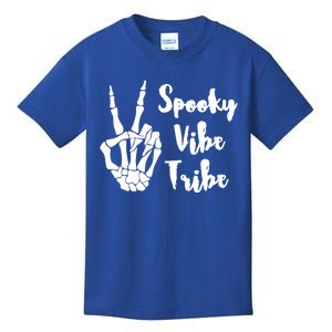 Spooky Vibe Tribe Cute Halloween Funny Gift Kids T-Shirt