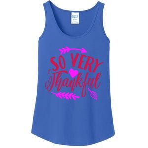 So Very Thankful Gift Ladies Essential Tank