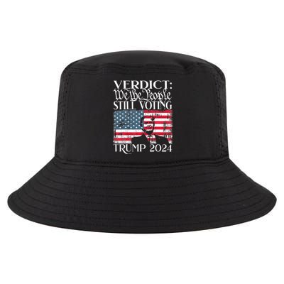 Still Voting Trump 2024 Verdict We The People Trump Felon Cool Comfort Performance Bucket Hat