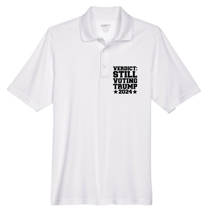 Still Voting Trump 2024 Donald Trump Men's Origin Performance Pique Polo