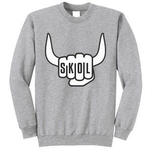 Skol Vikings Toast Viking Lover Norse Mythology Tall Sweatshirt