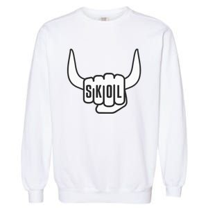 Skol Vikings Toast Viking Lover Norse Mythology Garment-Dyed Sweatshirt