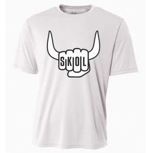 Skol Vikings Toast Viking Lover Norse Mythology Cooling Performance Crew T-Shirt