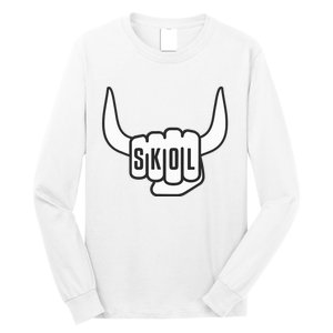 Skol Vikings Toast Viking Lover Norse Mythology Long Sleeve Shirt