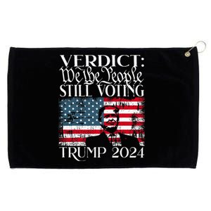 Still Voting Trump 2024 Verdict We The People Trump Felon Grommeted Golf Towel