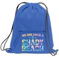 Summer Vibes Tie Dye No One Like A Shady Beach Vacay Mode Funny Gift Sweatshirt Cinch Pack Bag