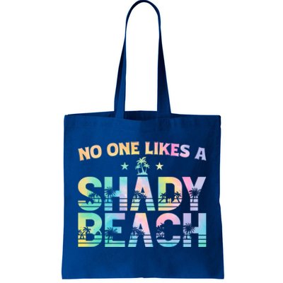 Summer Vibes Tie Dye No One Like A Shady Beach Vacay Mode Funny Gift Tote Bag