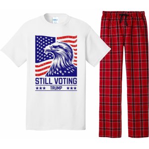 Still Voting Trump 2024 Patriotic Pajama Set