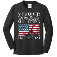 Still Voting Trump 2024 Verdict We The People Trump Felon Kids Long Sleeve Shirt