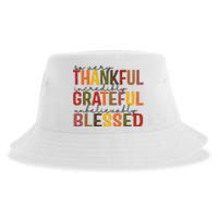 So Very Thankful Incredibly Grateful Unbelievably Blessed Thanksgiving Quote Sustainable Bucket Hat