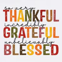 So Very Thankful Incredibly Grateful Unbelievably Blessed Thanksgiving Quote 11oz C Handle Ceramic Mug
