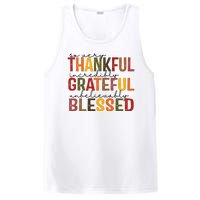 So Very Thankful Incredibly Grateful Unbelievably Blessed Thanksgiving Quote PosiCharge Competitor Tank