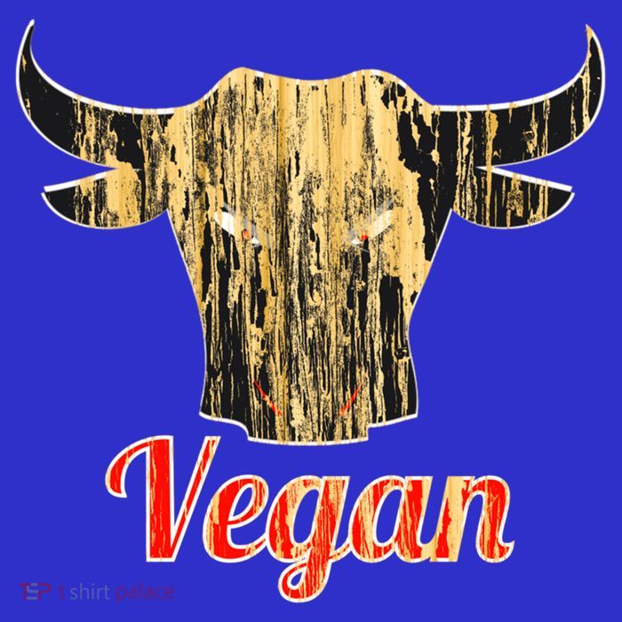 Strong Vegan Vegetarian Grass Eating Bull Gift Premium T-Shirt