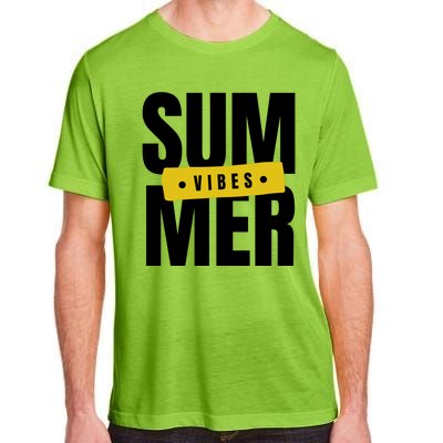 Summer Vibes Vacation Adult ChromaSoft Performance T-Shirt