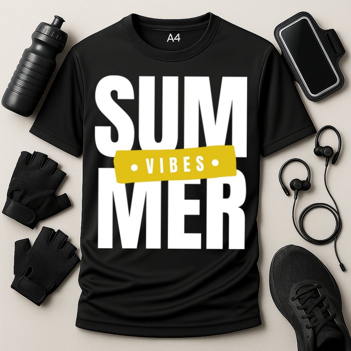 Summer Vibes Vacation Performance Shirt