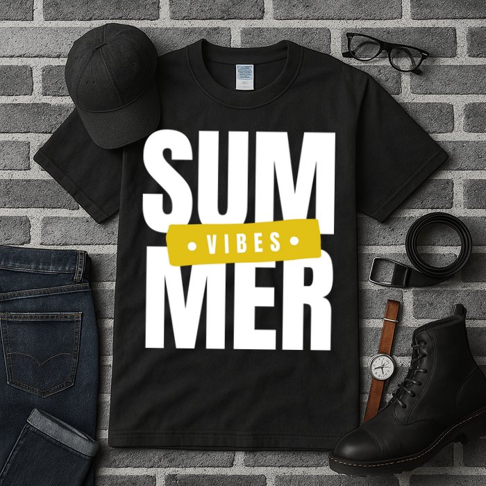 Summer Vibes Vacation Tall T-Shirt
