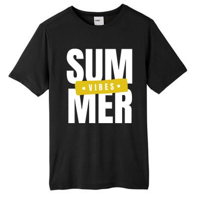 Summer Vibes Vacation Tall Fusion ChromaSoft Performance T-Shirt