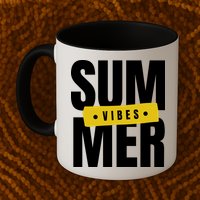 Summer Vibes Vacation Mug