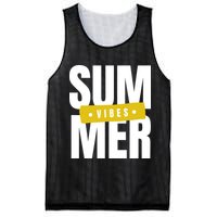 Summer Vibes Vacation Mesh Reversible Basketball Jersey Tank