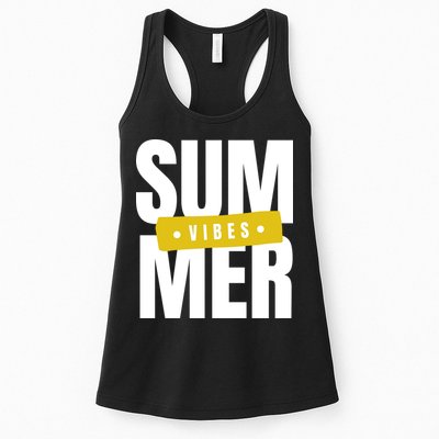 Summer Vibes Vacation Womens Tank Top