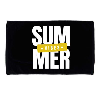 Summer Vibes Vacation Microfiber Hand Towel