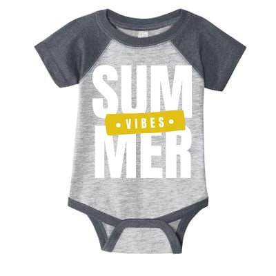 Summer Vibes Vacation Infant Baby Jersey Bodysuit