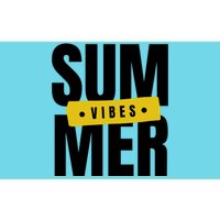 Summer Vibes Vacation Bumper Sticker