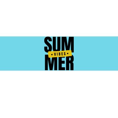 Summer Vibes Vacation Bumper Sticker