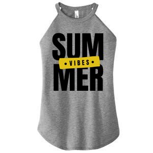 Summer Vibes Vacation Women's Perfect Tri Rocker Tank