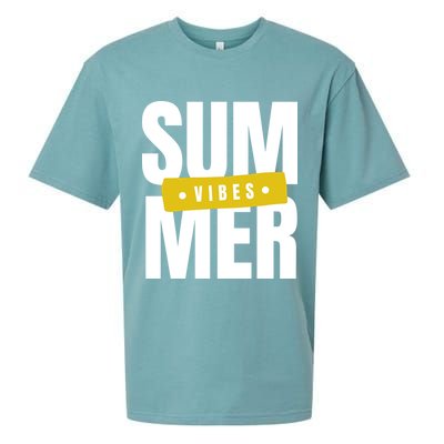 Summer Vibes Vacation Sueded Cloud Jersey T-Shirt